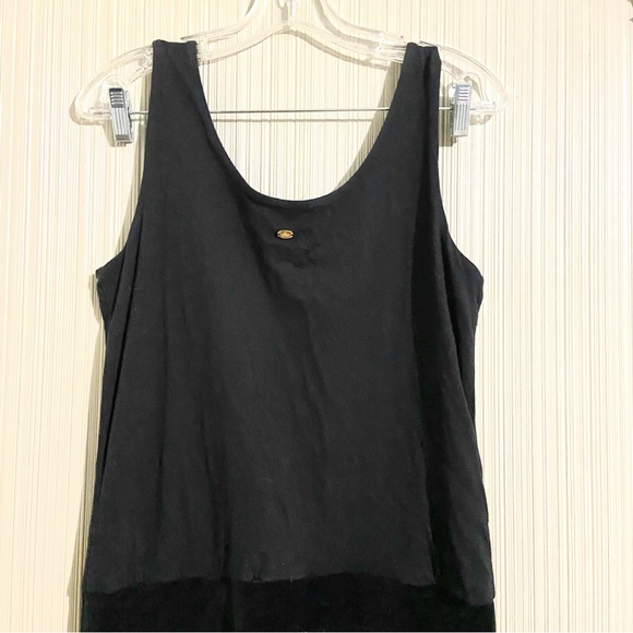 Juicy Couture Velour Midnight Blue Cotton Poly Sleeveless Tank Jogger Jumpsuit! - Picture 3 of 10